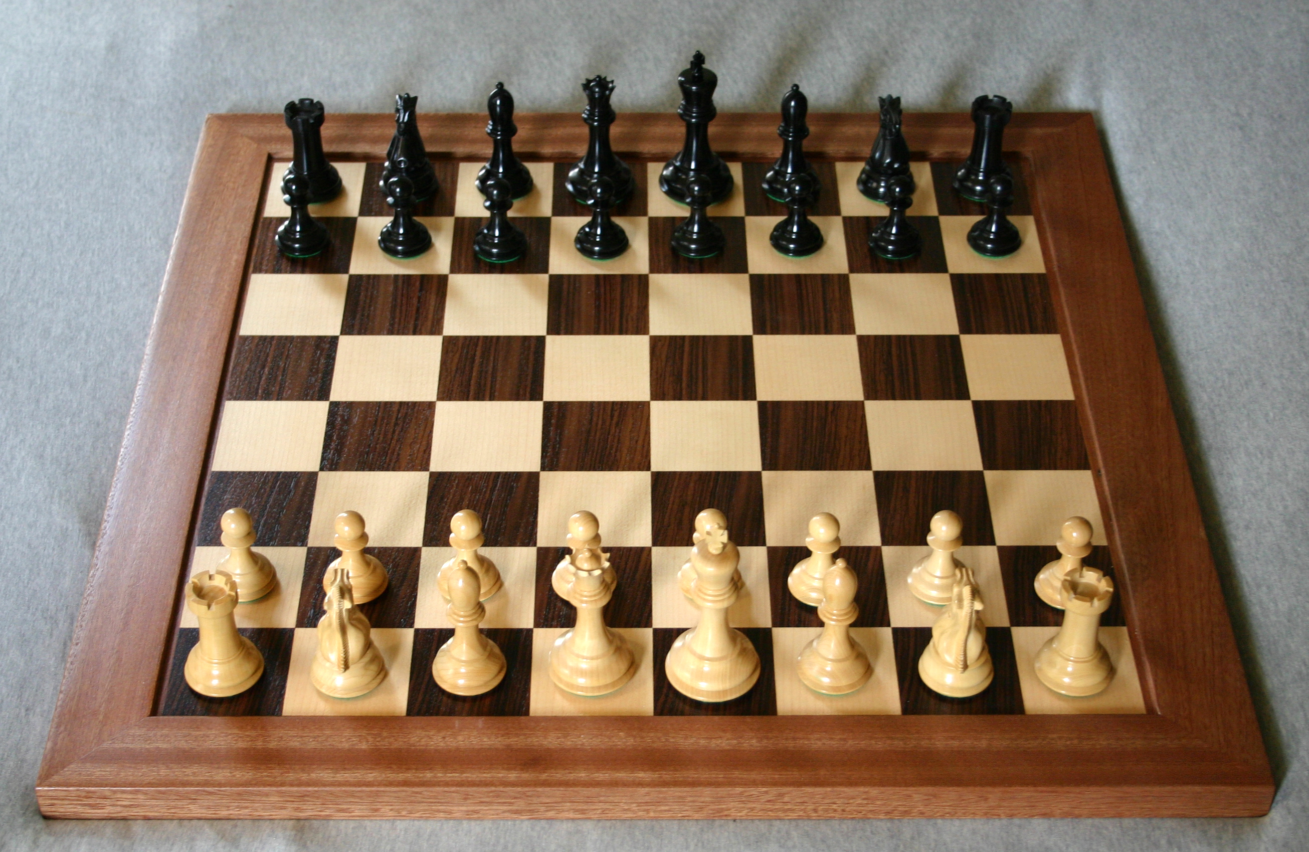 A chessboard.