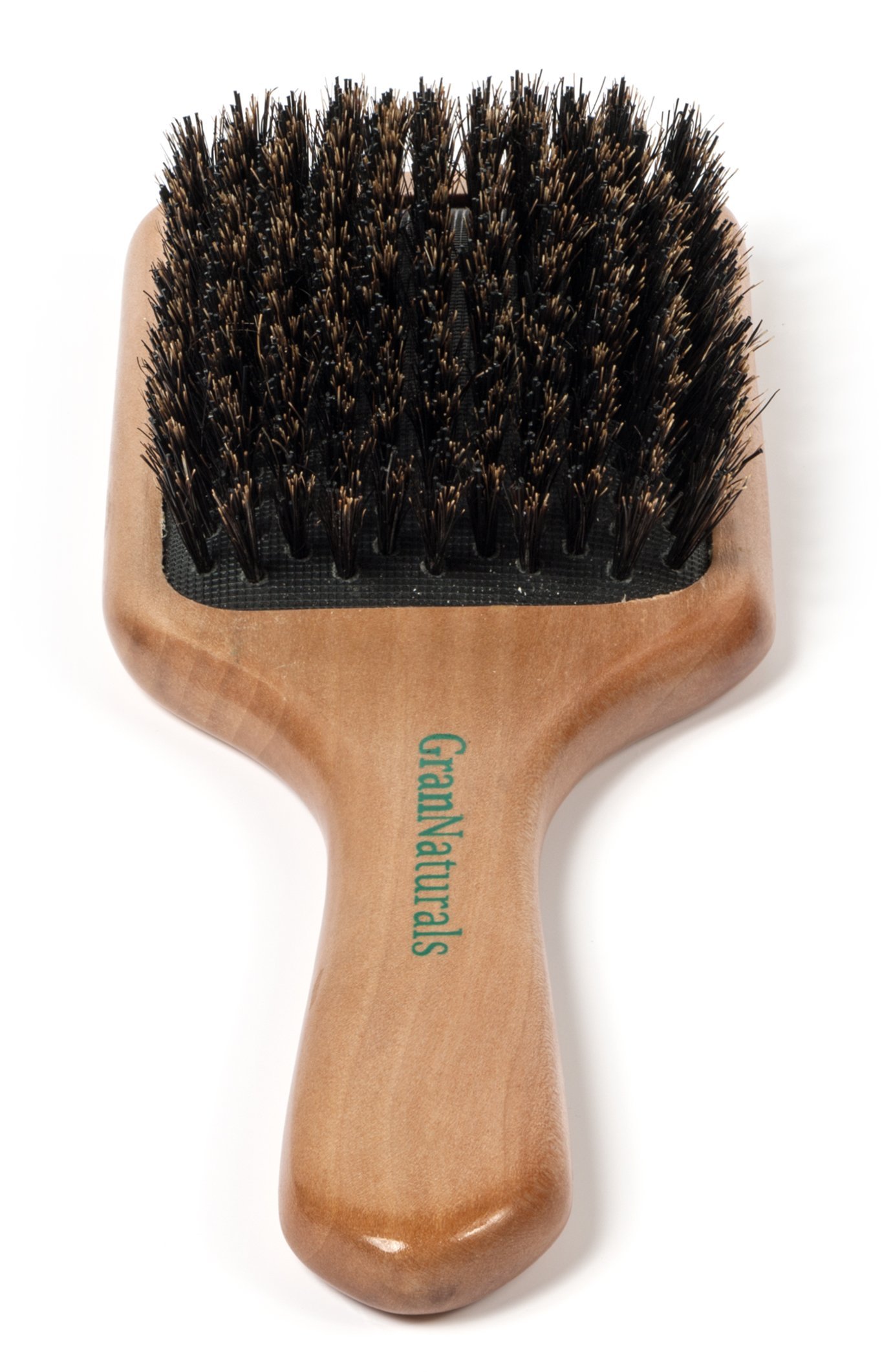 A close-up image of a hairbrush or comb.