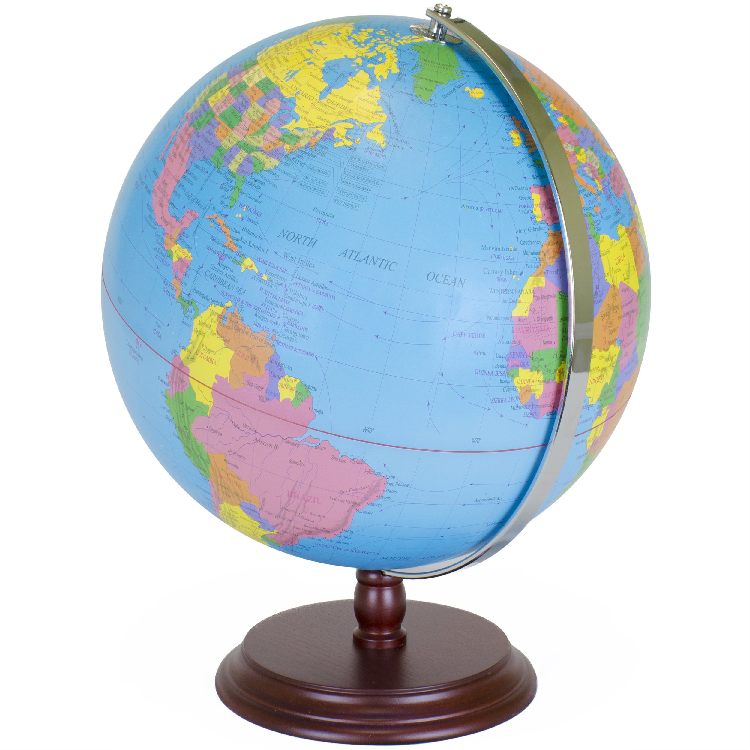 A map or globe