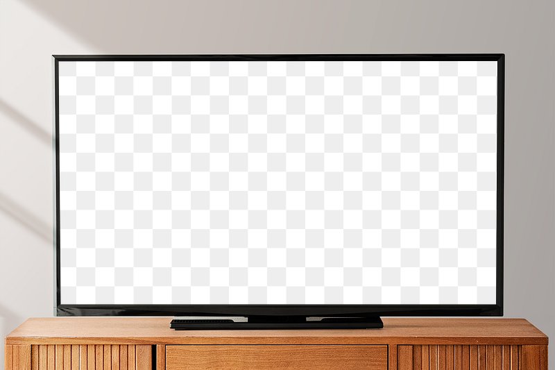 A television screen.