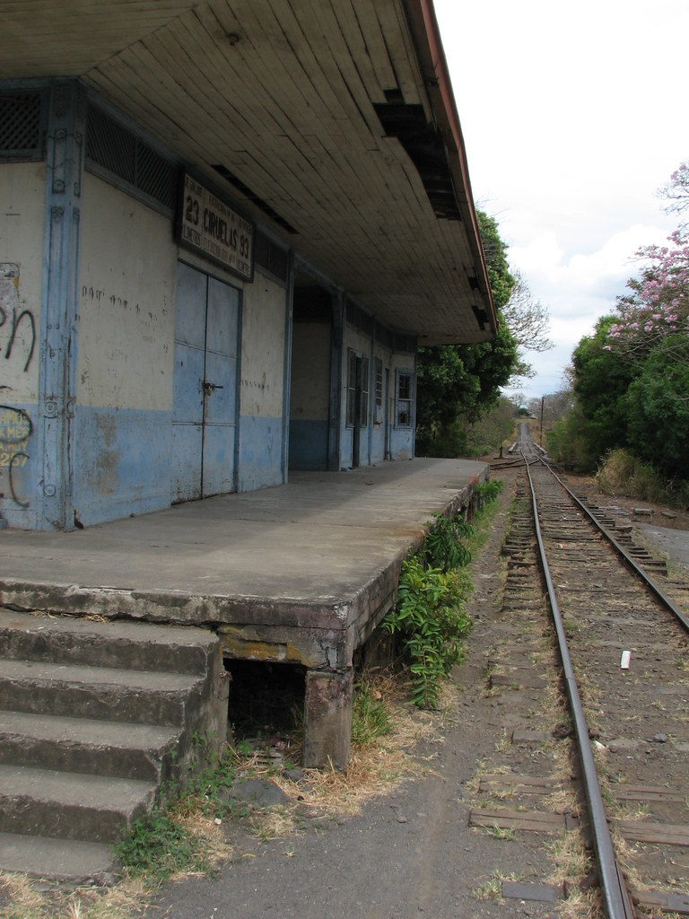 Abandoned train station