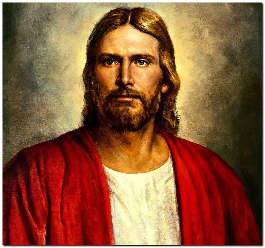 Close-up image of Jesus' face in a dream