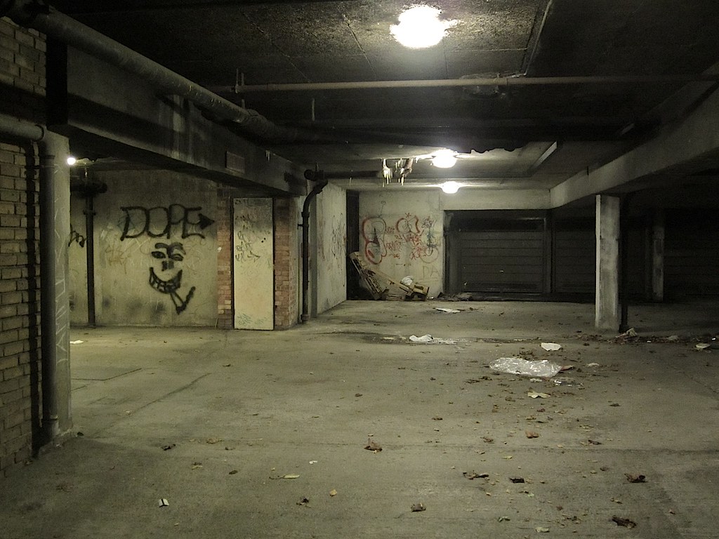 Empty basement.