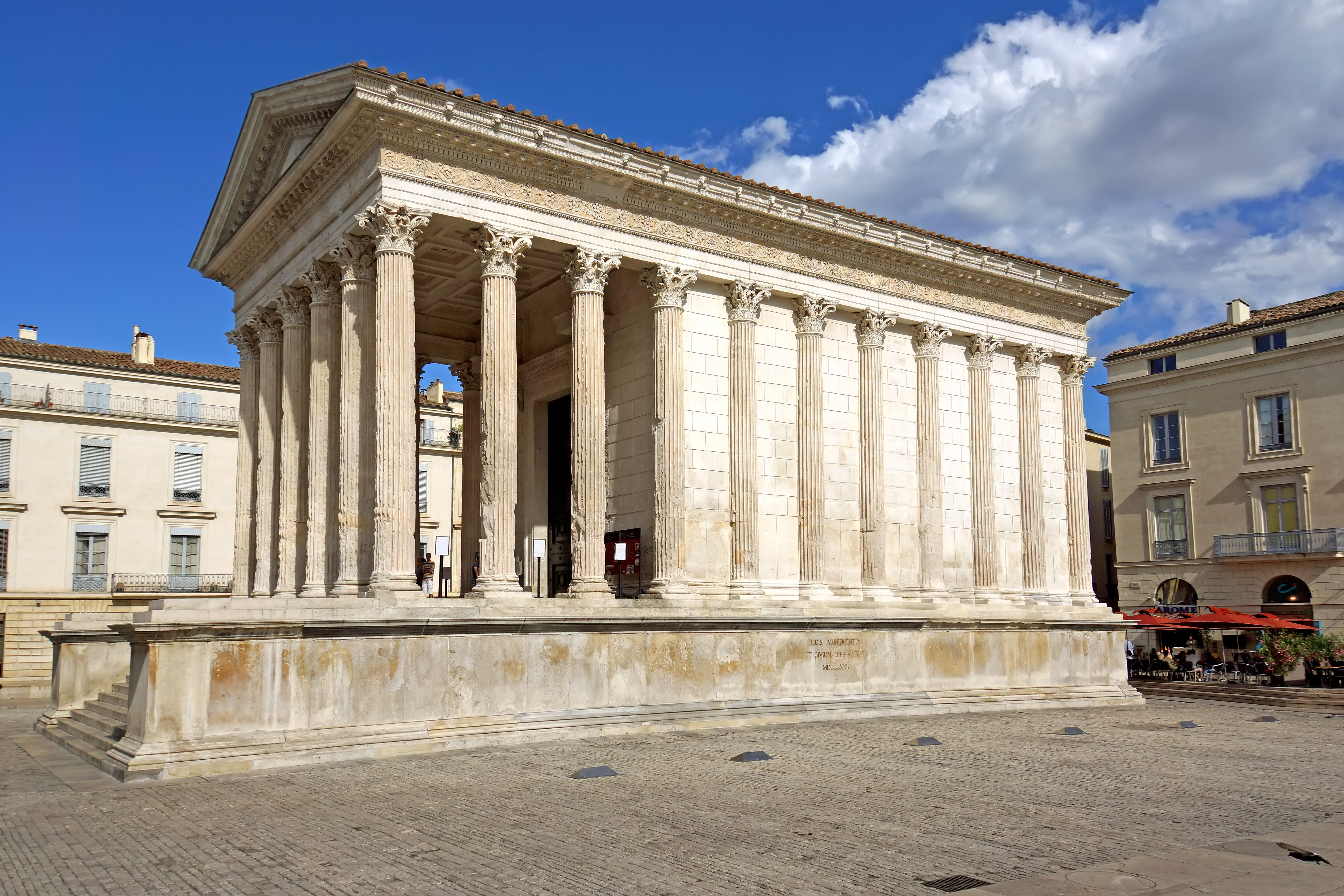 Greek or Roman temple