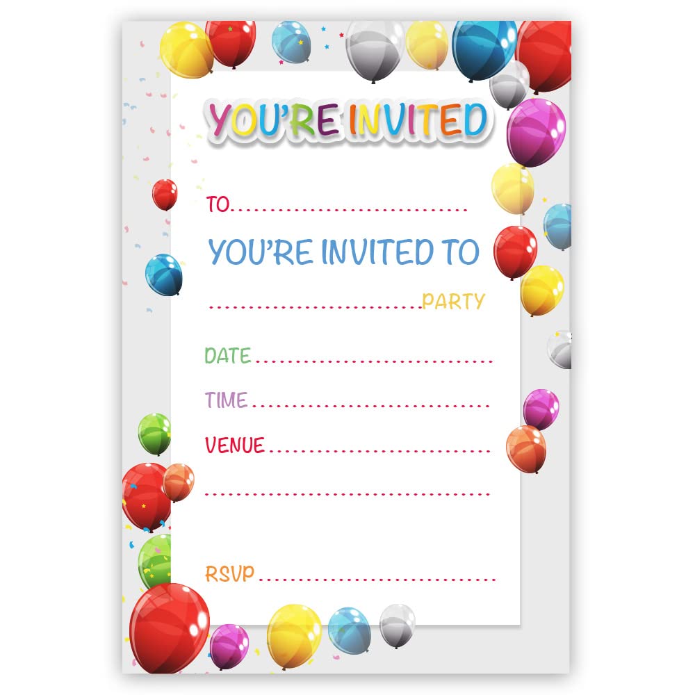 Party invitation card
