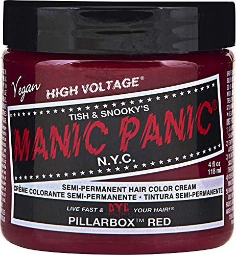 Red hair dye box