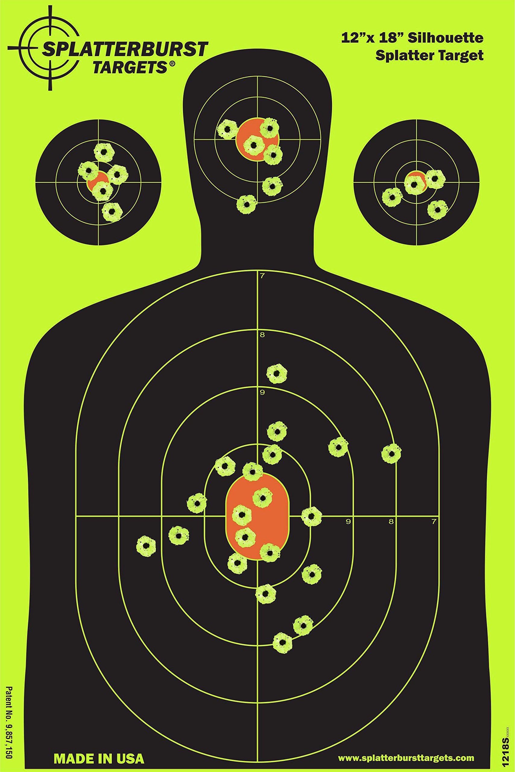 Shooting range target